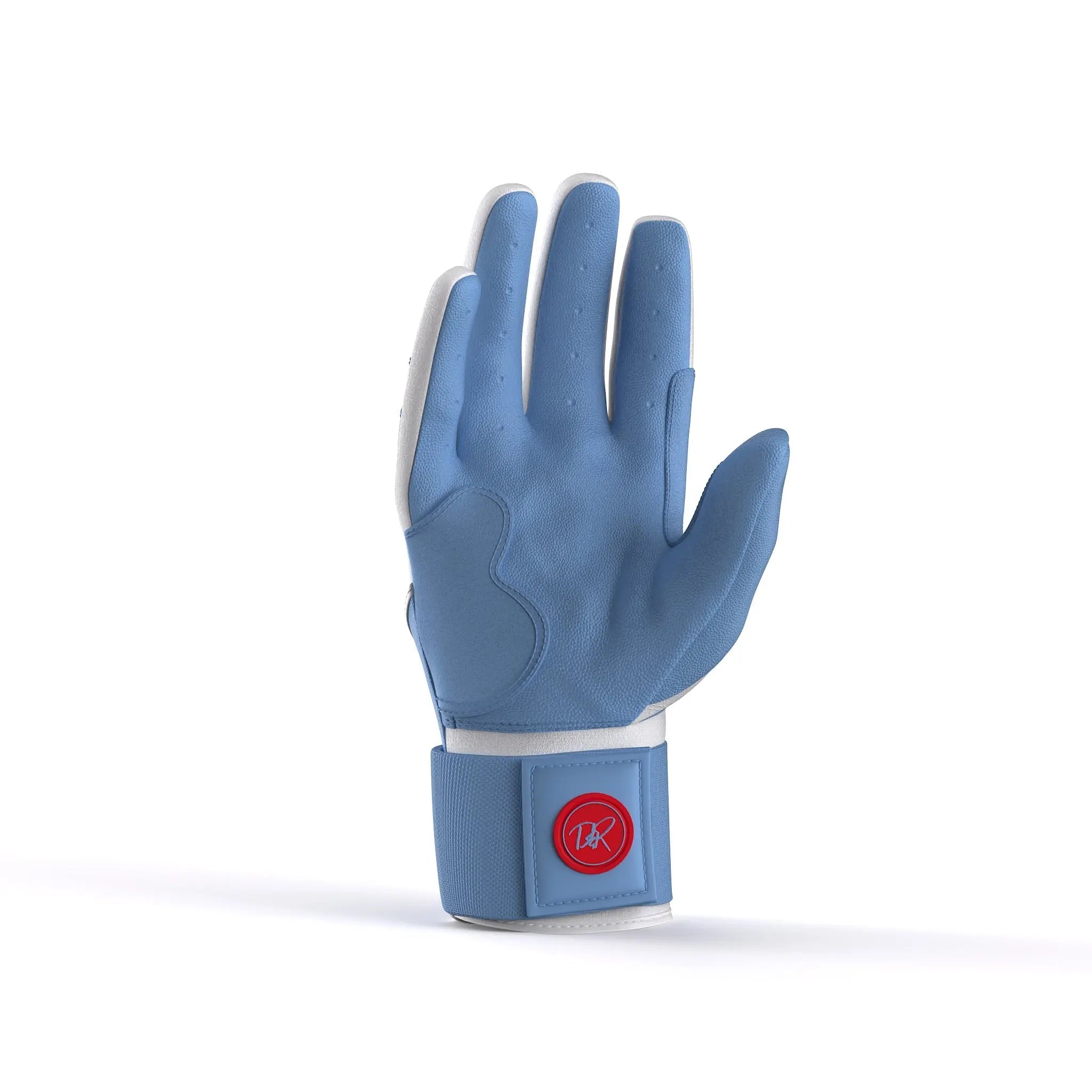 Drip & Rip™ "Baller" Series Premium Leather Long Cuff Batting Glove Cotton Candy