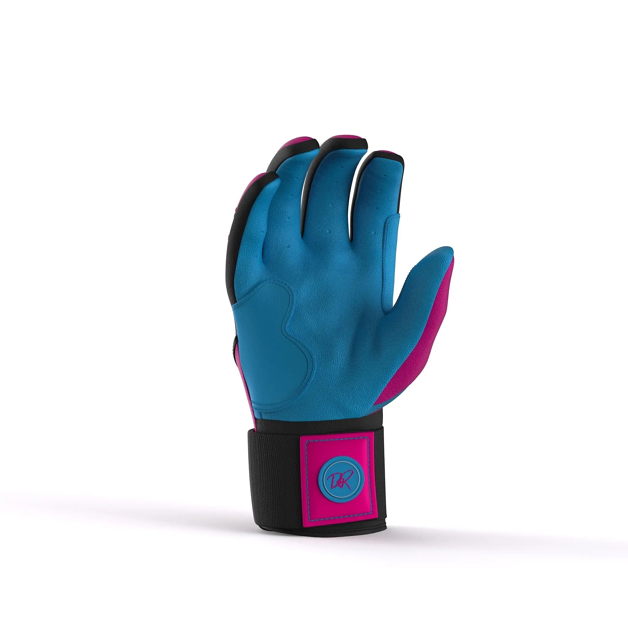 Drip & Rip™ "Baller" Series Premium Leather Long Cuff Batting Gloves Vice Vice Baby