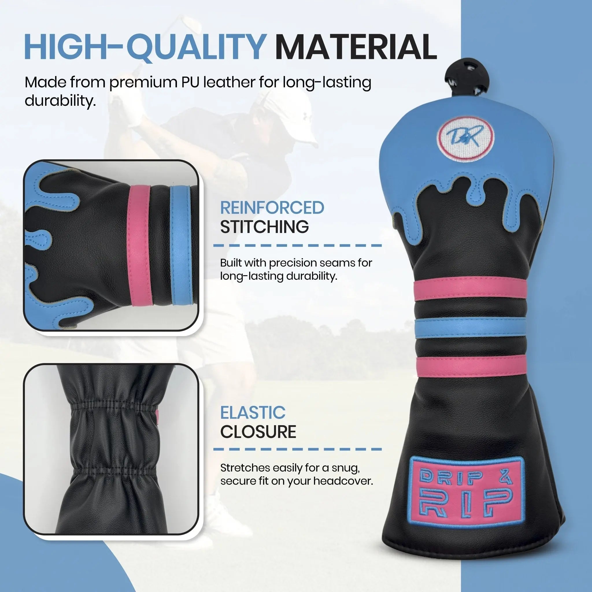 Drip & Rip™ Bomber Series Vice Vice Baby Fairway Wood Headcover