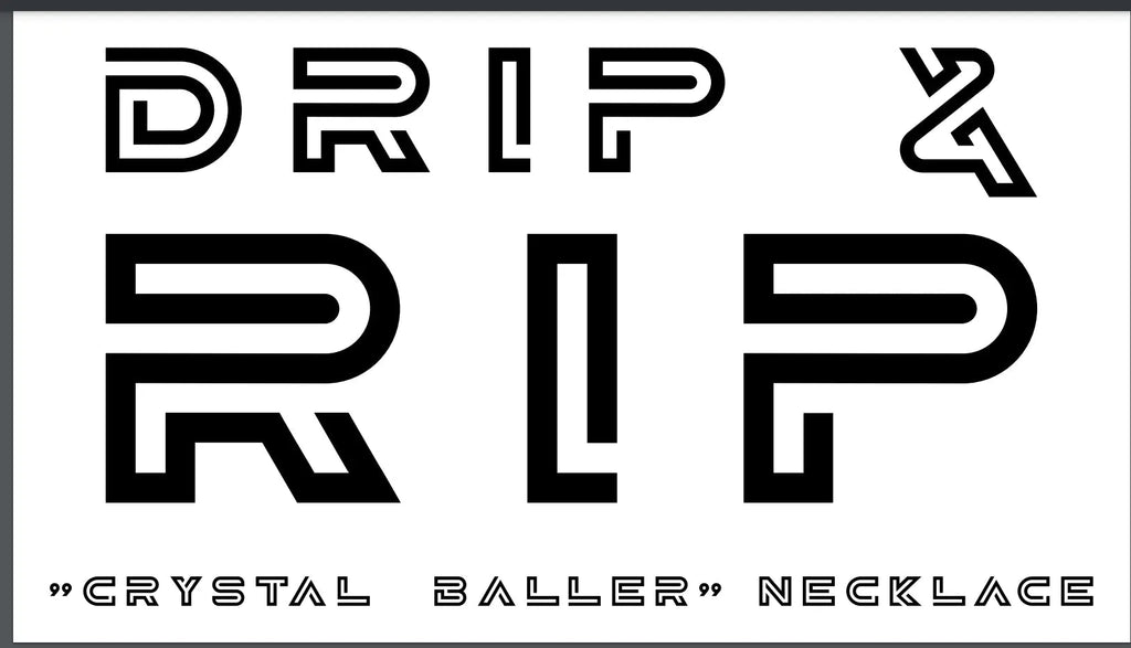 Drip & Rip™ Crystal Baller Danger Zone Necklace