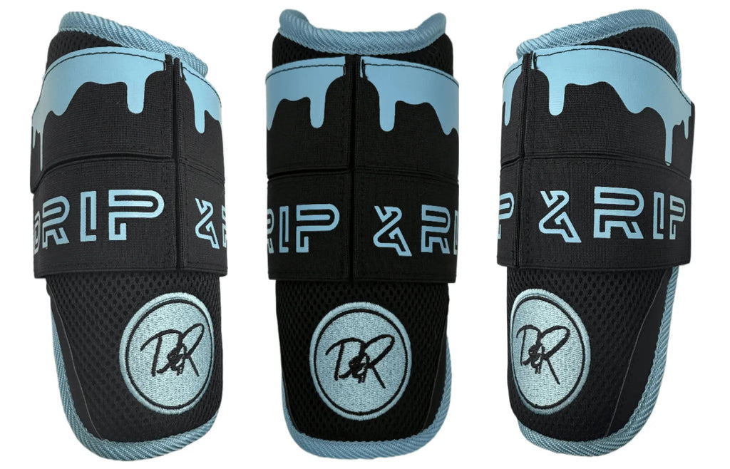 Drip & Rip™ Premium Adult Baseball and Softball Elbow Guard - Black Ice