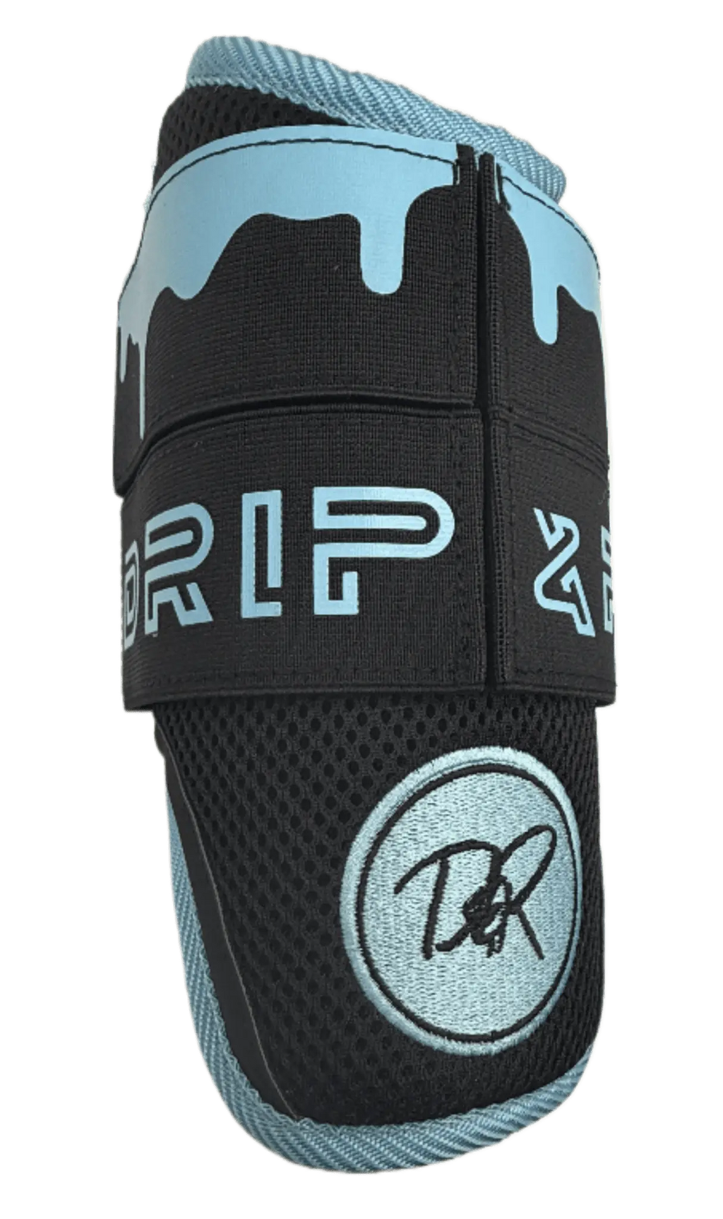 Drip & Rip™ Premium Adult Baseball and Softball Elbow Guard - Black Ice