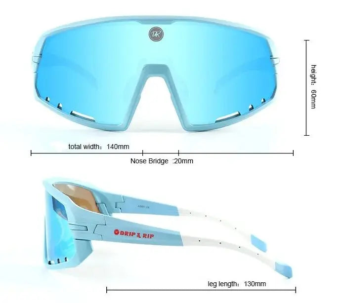 Drip & Rip Vibe Series Polarized Baseball & Softball Sunglasses - Cotton Candy