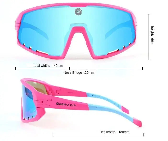 Drip & Rip Vibe Series Polarized Baseball & Softball Sunglasses - Vice Vice Baby