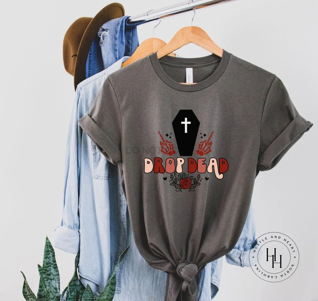 Drop Dead Coffin Graphic Tee
