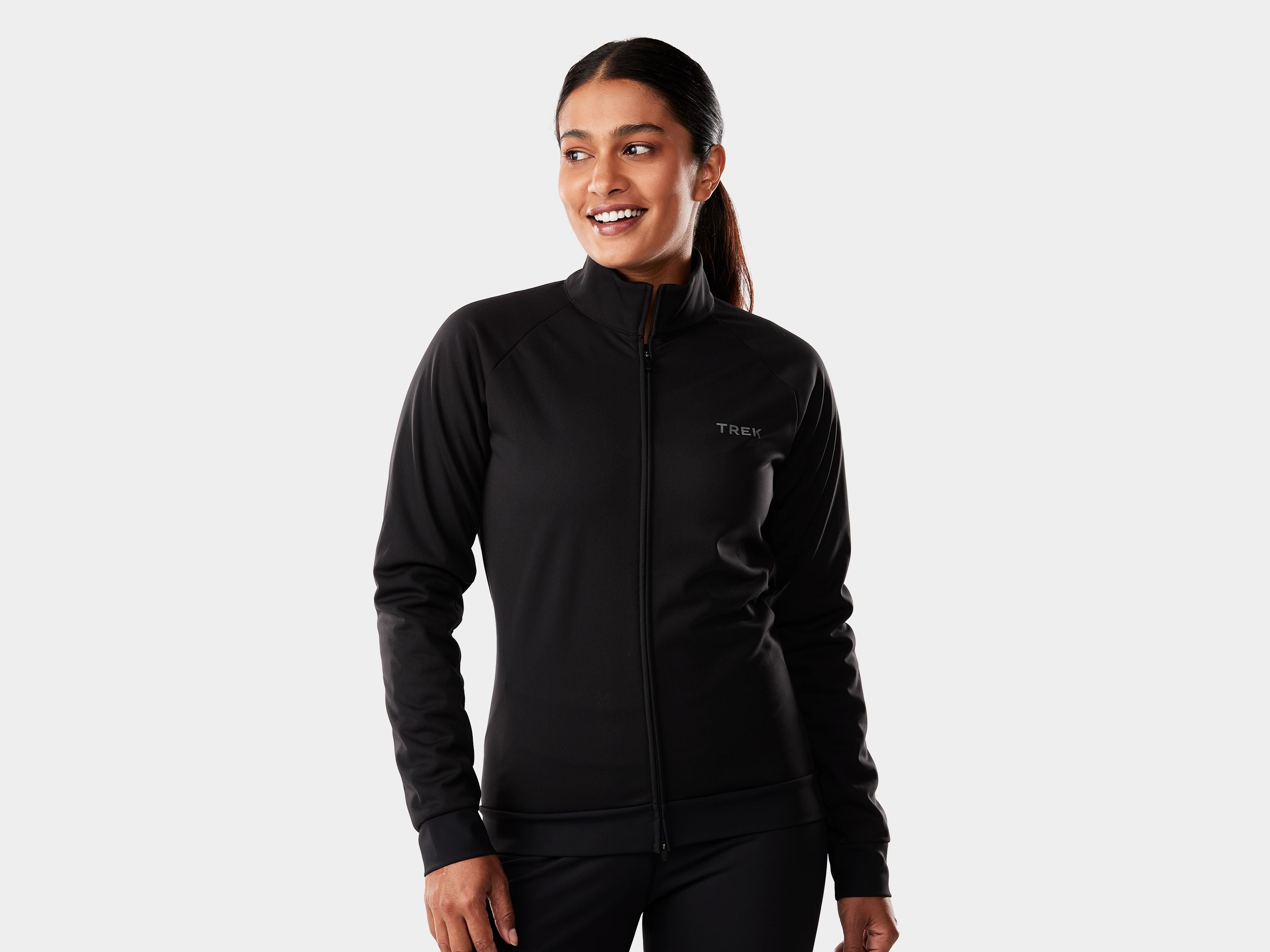 Trek Circuit Softshell Women Small Black Jacket
