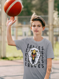 Eagles Repeating Mascot Graphic Tee