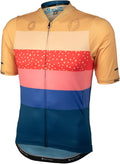 Salsa Team Polytone Men's Jersey - Goldenrod Dark Blue w/ Stripes Large