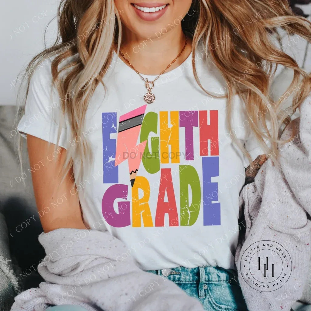 Eighth Grade Bolt Graphic Tee