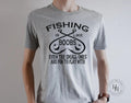Fishing is like Boobs Graphic Tee