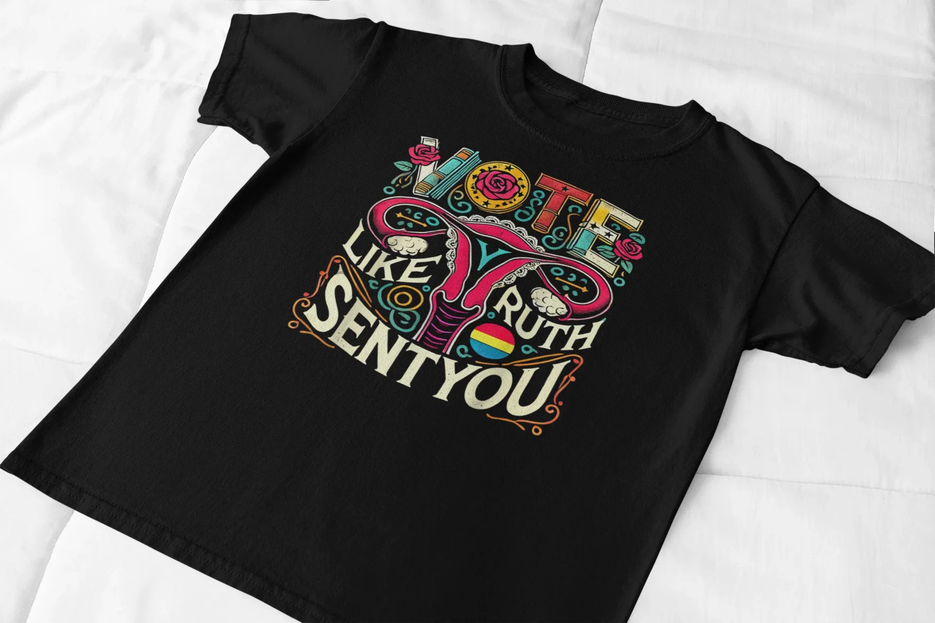 Vote Like Ruth Sent You Graphic Tee
