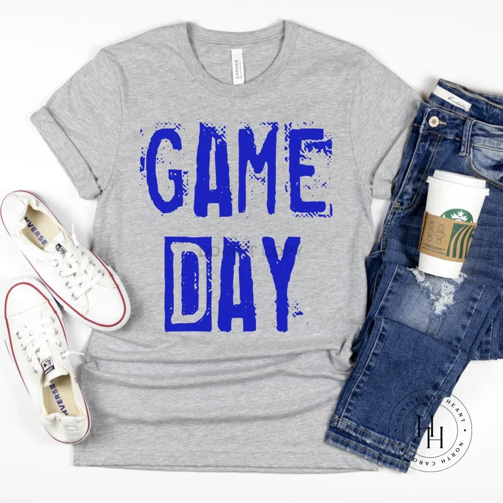Game Day Blue Burnbook Graphic Tee