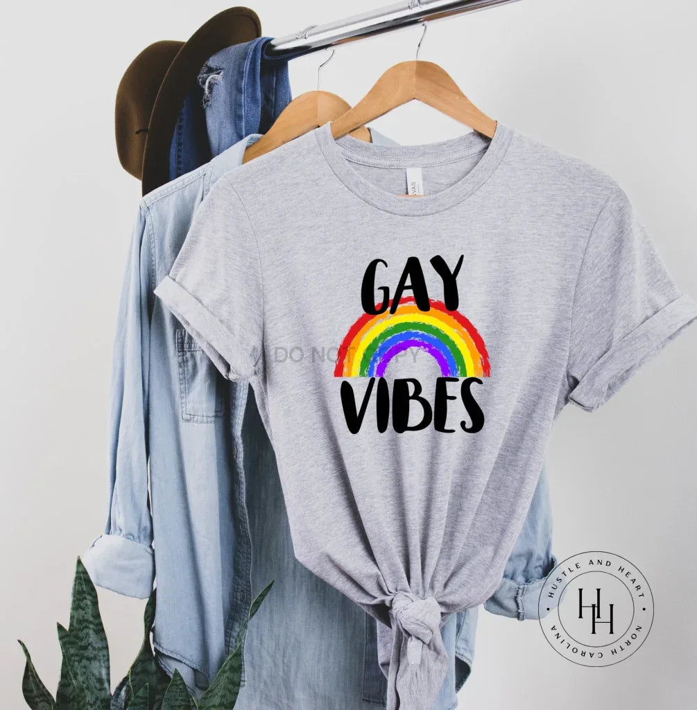 Gay Vibes Pride Graphic Tee