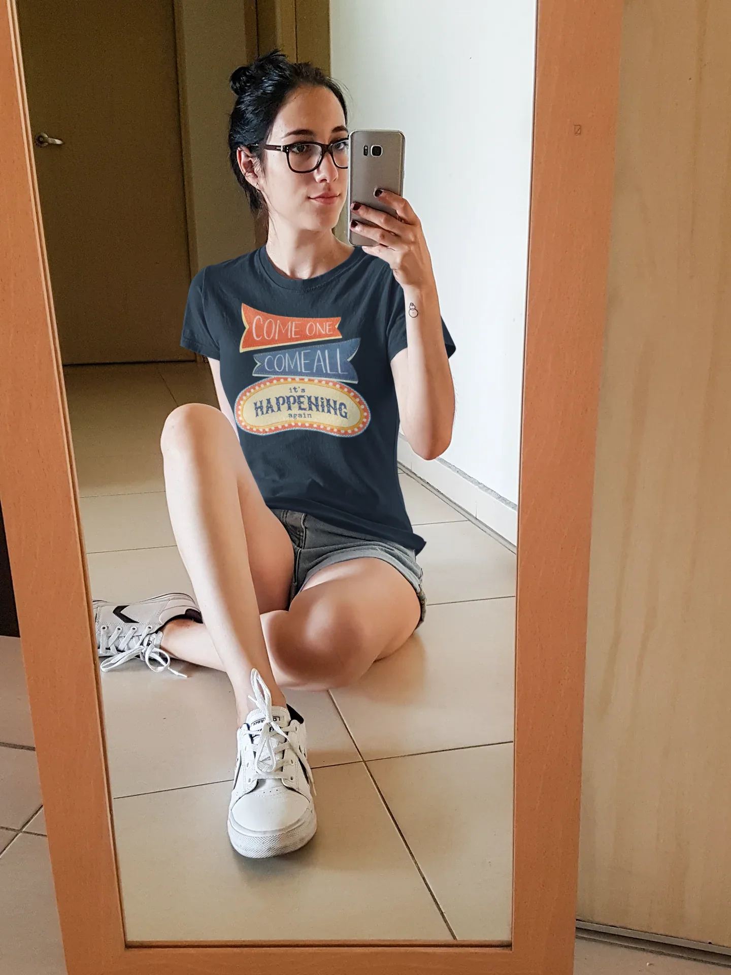 Come One Come All It's Happening Again Graphic Tee