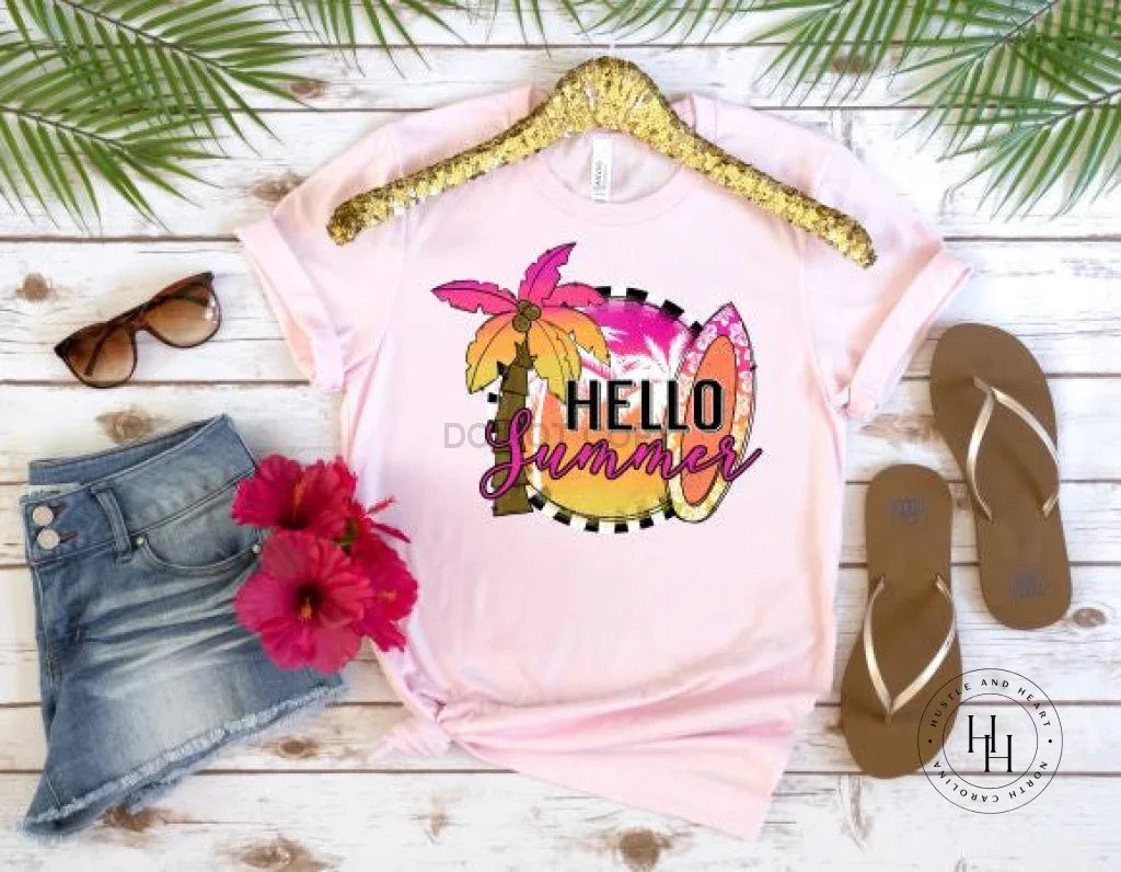 Hello Summer Graphic Tee