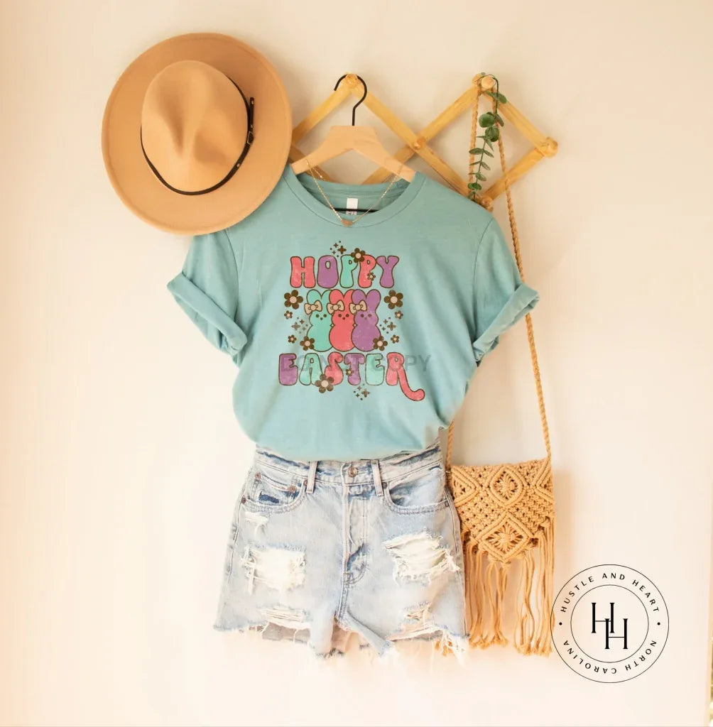Hoppy Easter Retro Graphic Tee