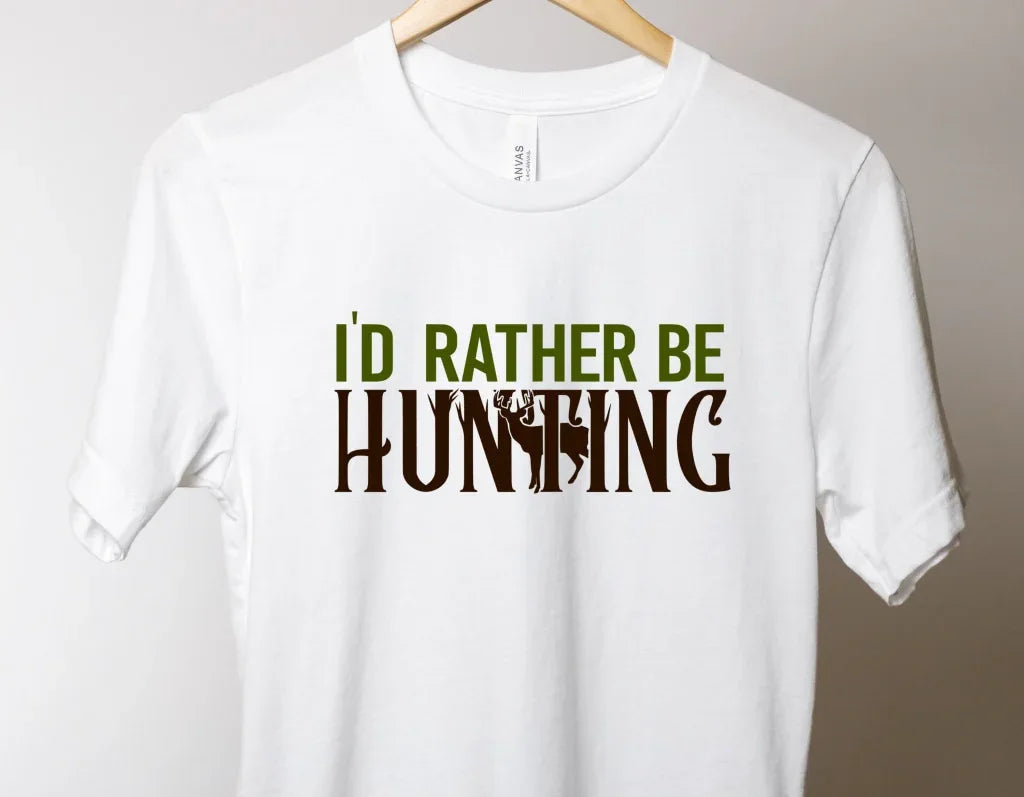 I'd Rather Be Hunting Graphic Tee