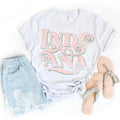 Indiana Floral Graphic Tee