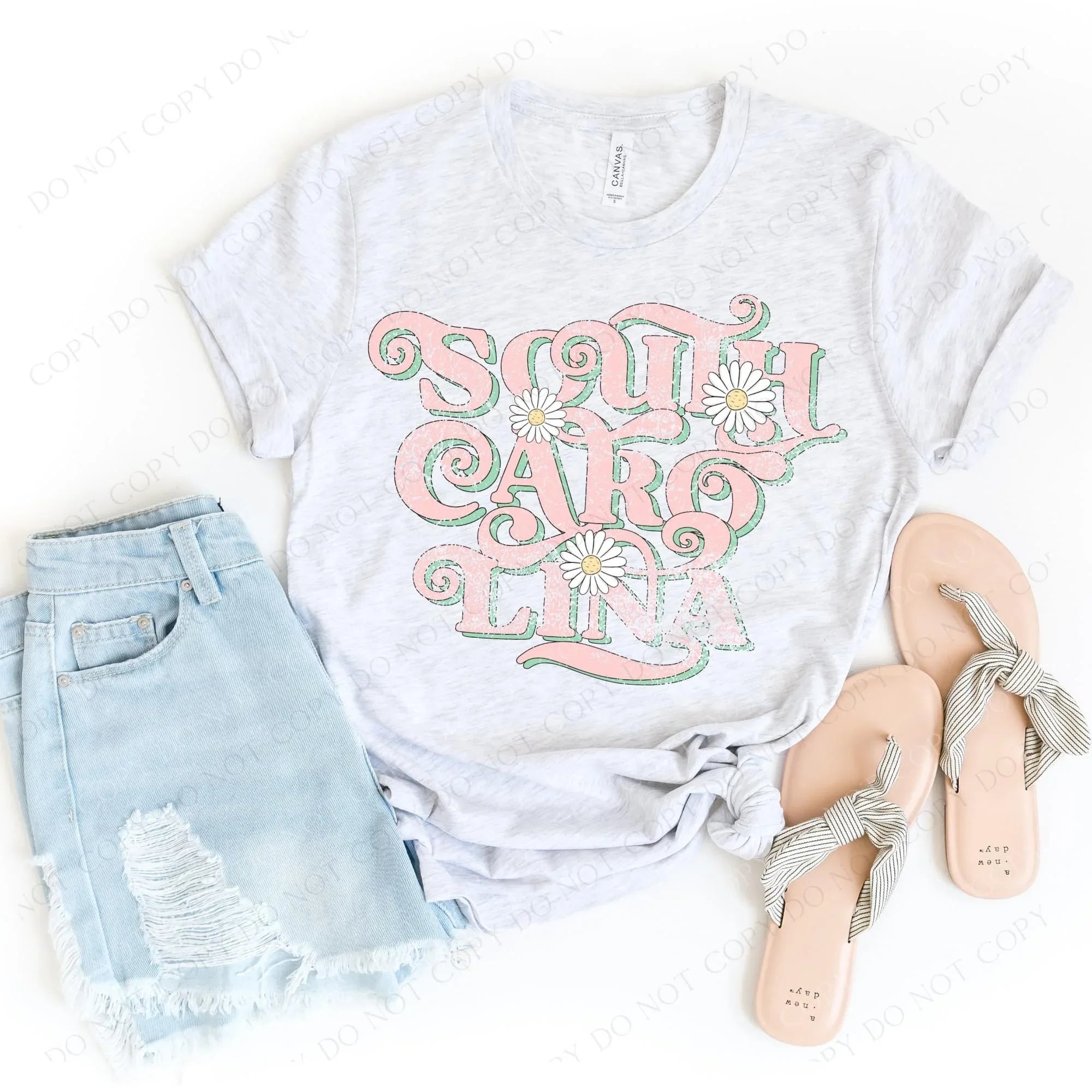 South Carolina Floral Graphic Tee