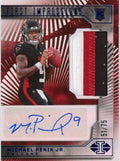2024 Panini Illusions Michael Penix Jr #101 First Impressions Auto #/75 Rookie RC Football Card