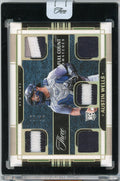 2024 Panini Three and Two Austin Wells #FCS-AW Full Count Swatches Relic /10 Rookie RC Baseball Card