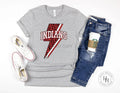 Indians Lightning Bolt Graphic Tee