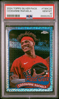 Graded 2024 Topps Silver Pack Ceddanne Rafaela #T89C20 Rookie RC Baseball Card PSA 10 Gem Mint