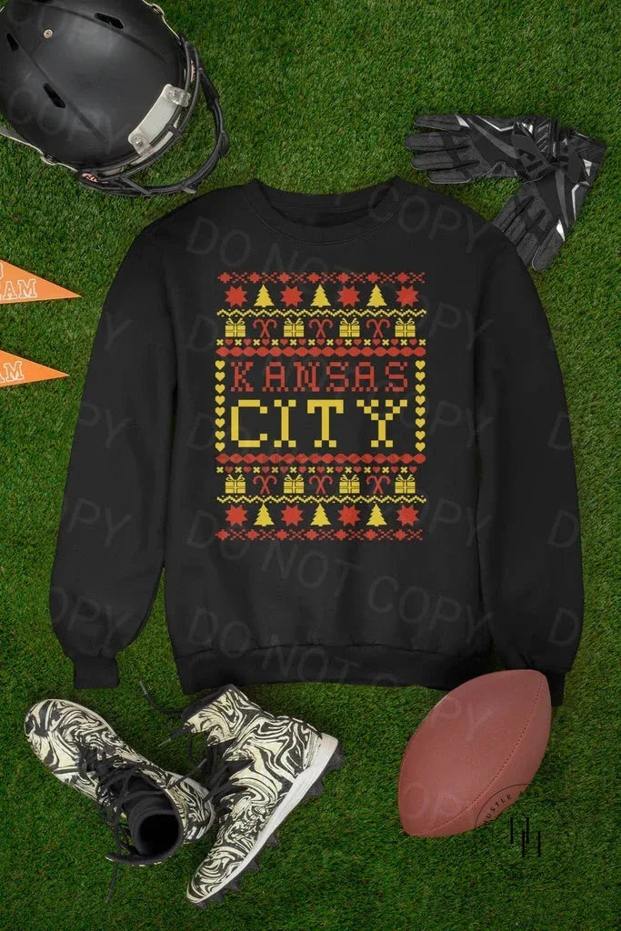 Kansas City Ugly Sweater Graphic Tee