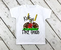 Kick off To First Grade Graphic Tee
