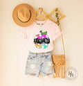 Kindergarten Pastel Apple Graphic Tee