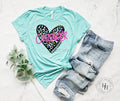 Leopard Heart- Counselor Graphic Tee