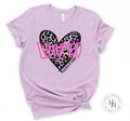 Leopard Heart- Librarian Graphic Tee
