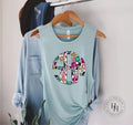 Leopard Spot Monogram Graphic Tee