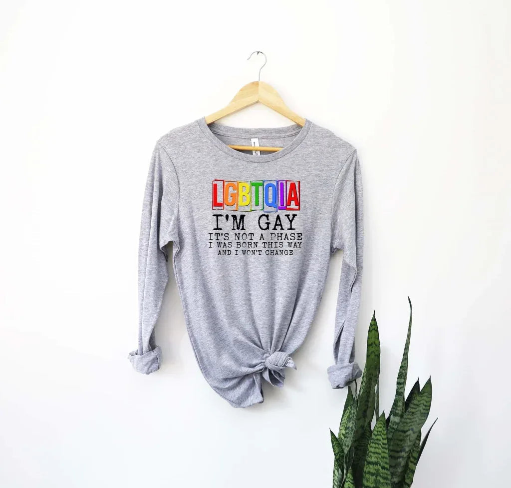 LGBTQIA I'm Gay Graphic Tee