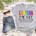 LGBTQIA I'm Gay Pride Graphic Tee