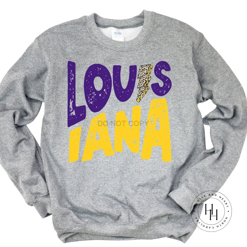 Louisiana Lightning Bolt Graphic Tee