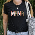 Mama Baseball/Leopard Graphic Tee