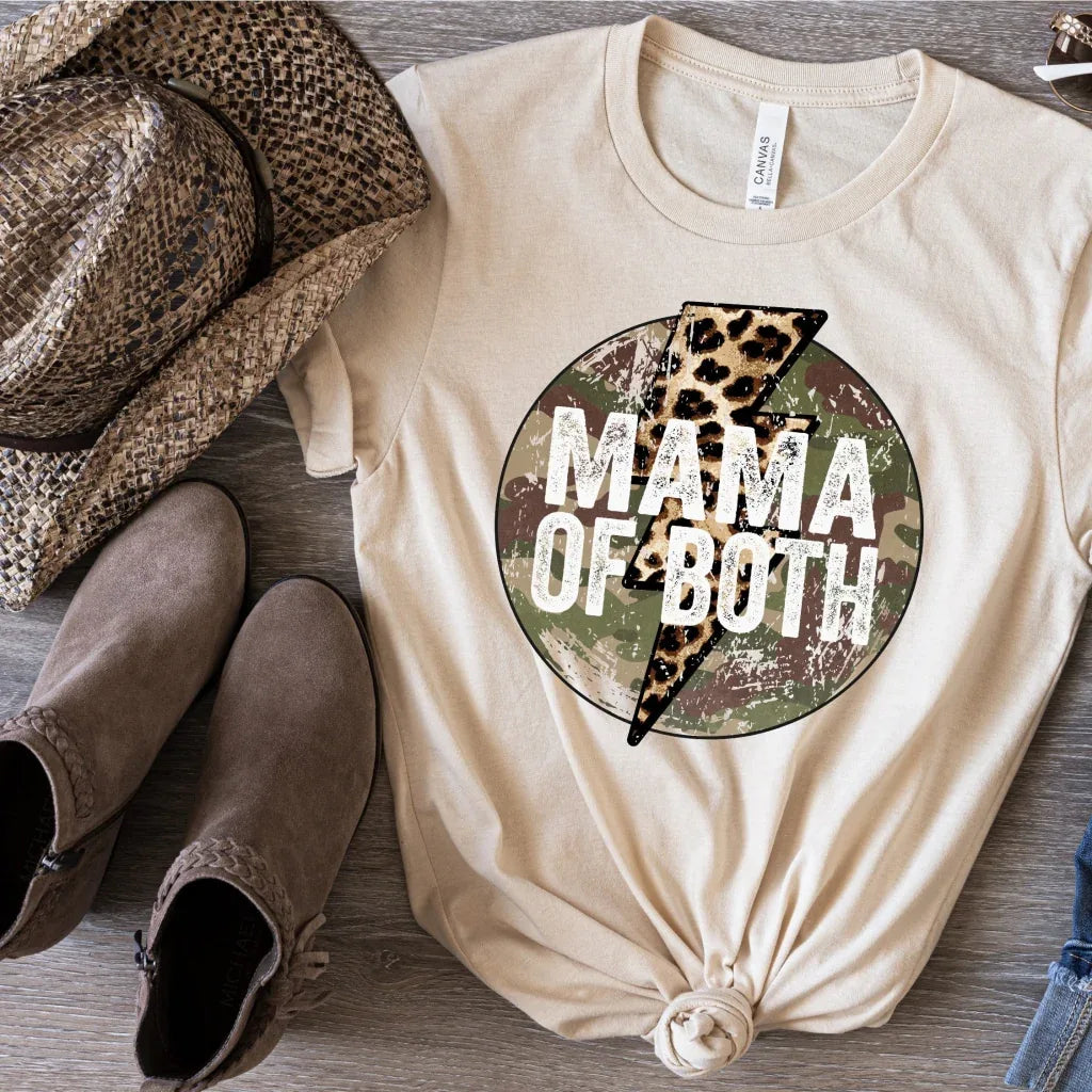 Mama of Both Graphic Tee