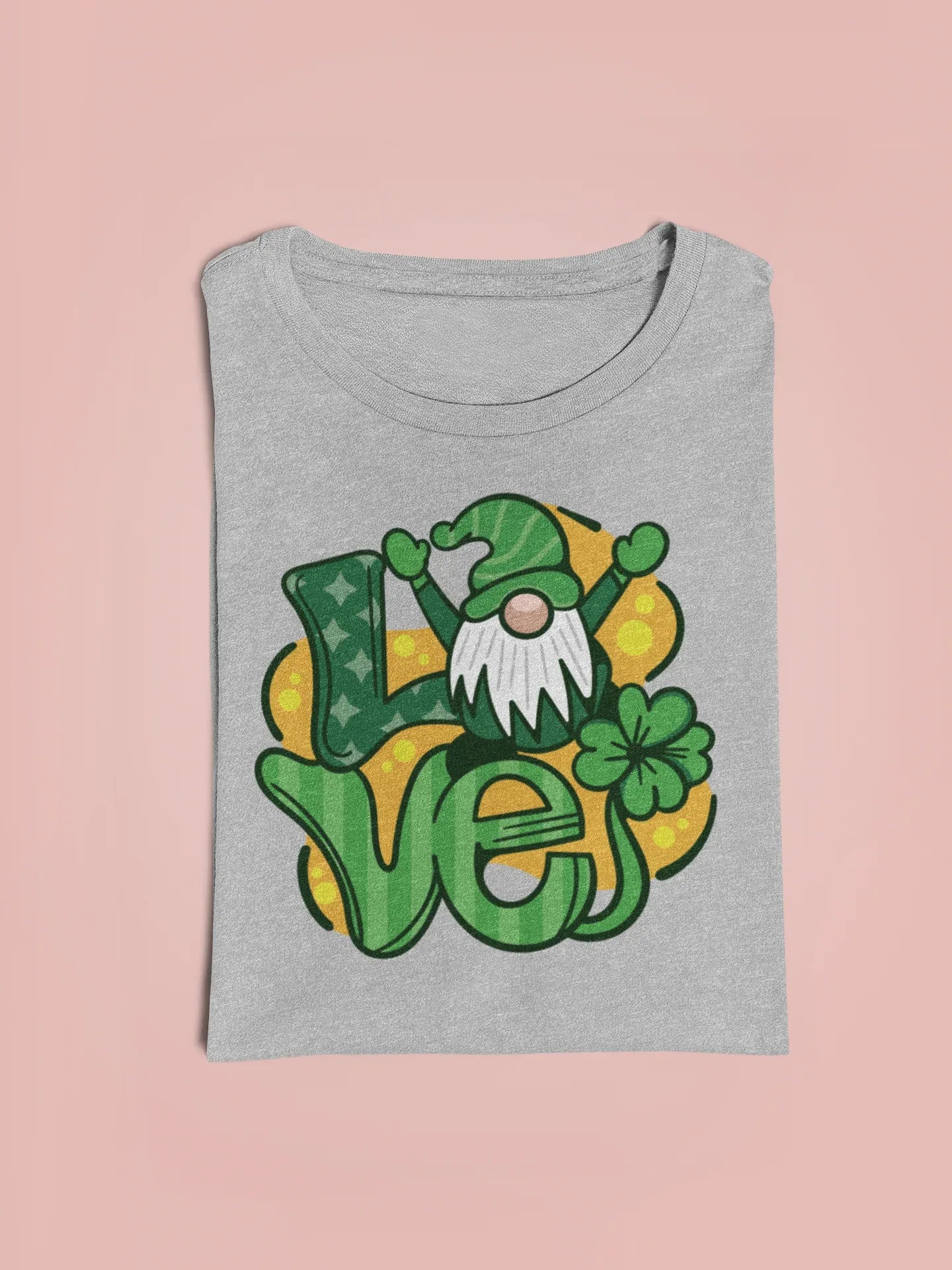 Love Gnome St Patricks Graphic Tee