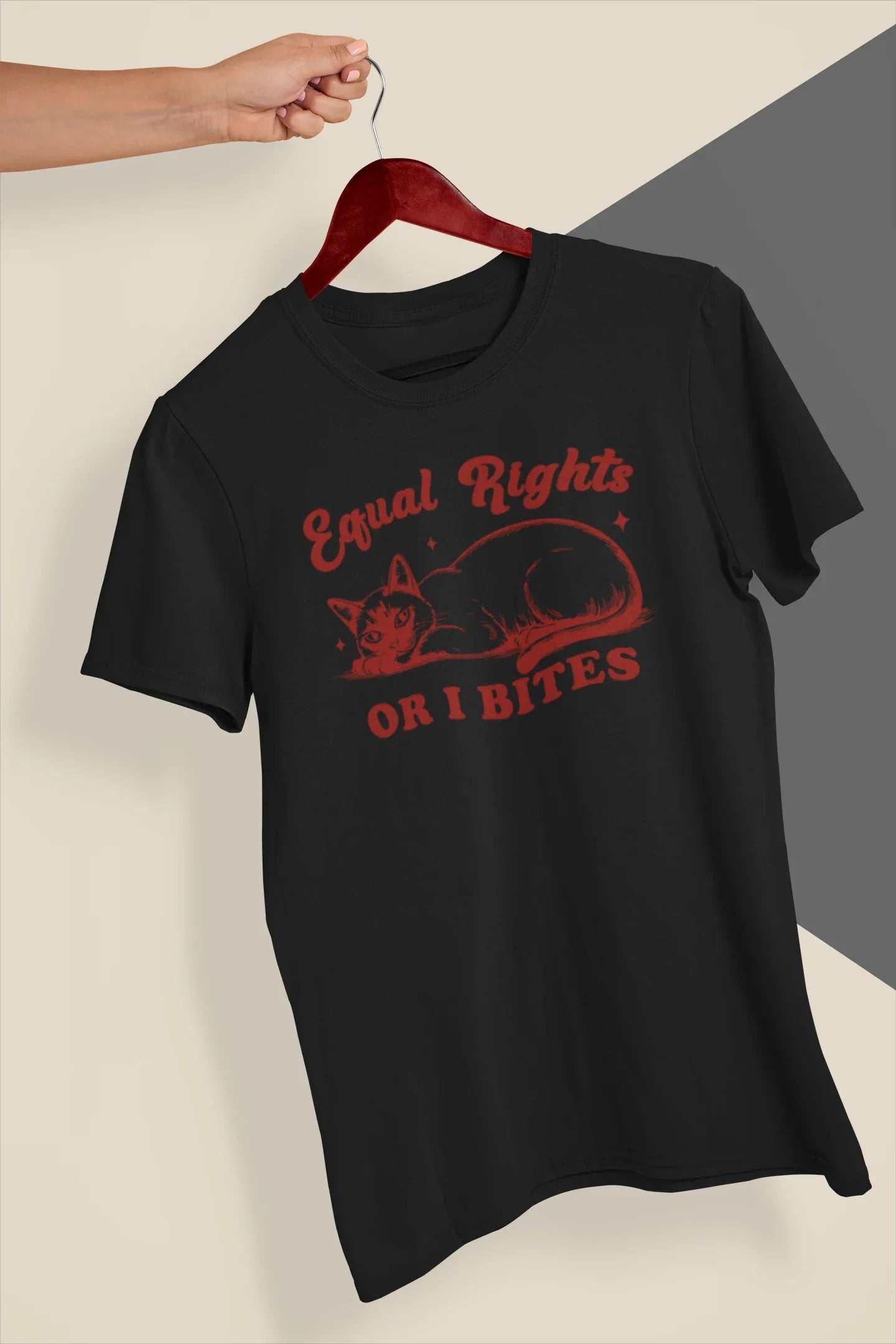 Equal Rights Or I Bites Graphic Tee