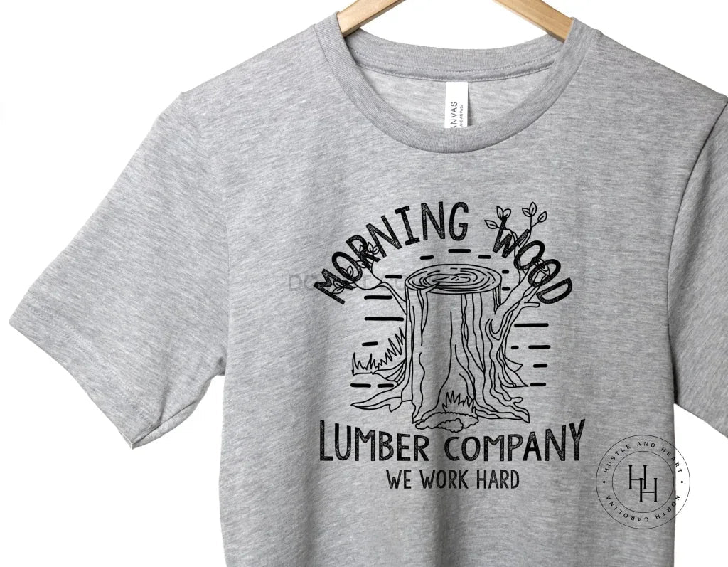 Morning Wood Lumber Co. Graphic Tee