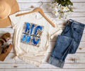 NC North Carolina Blue Graphic Tee