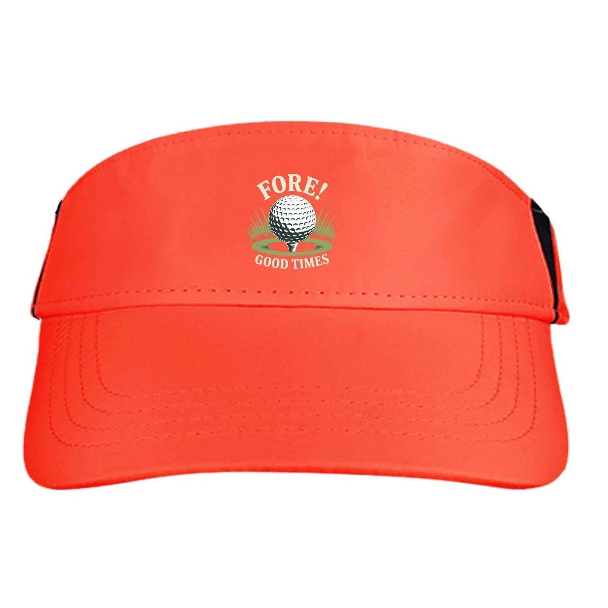 Hook and Loop Golf Visor for Ultimate Sun Protection and Comfort