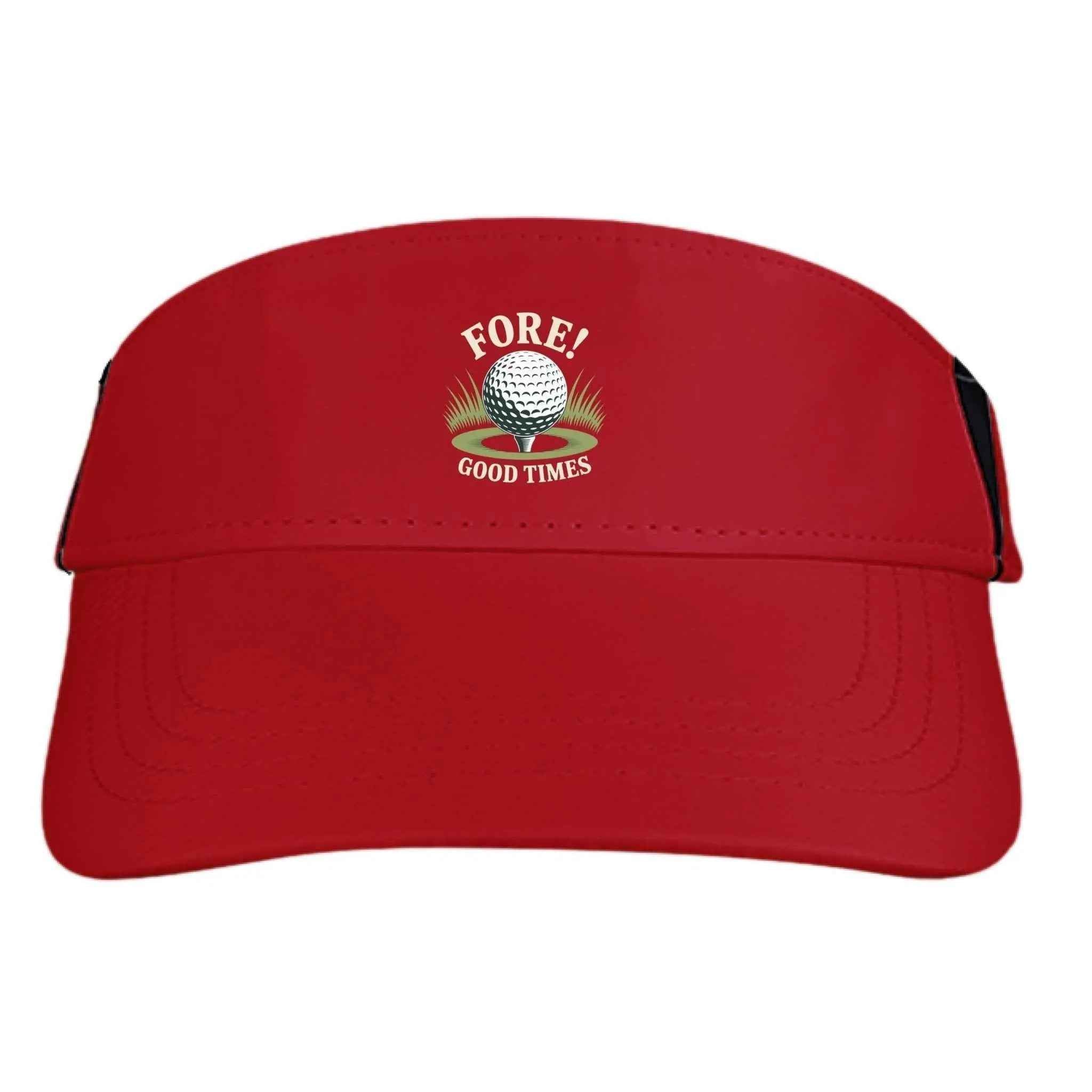 Hook and Loop Golf Visor for Ultimate Sun Protection and Comfort