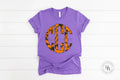 Orange and Black Monogram Graphic Tee