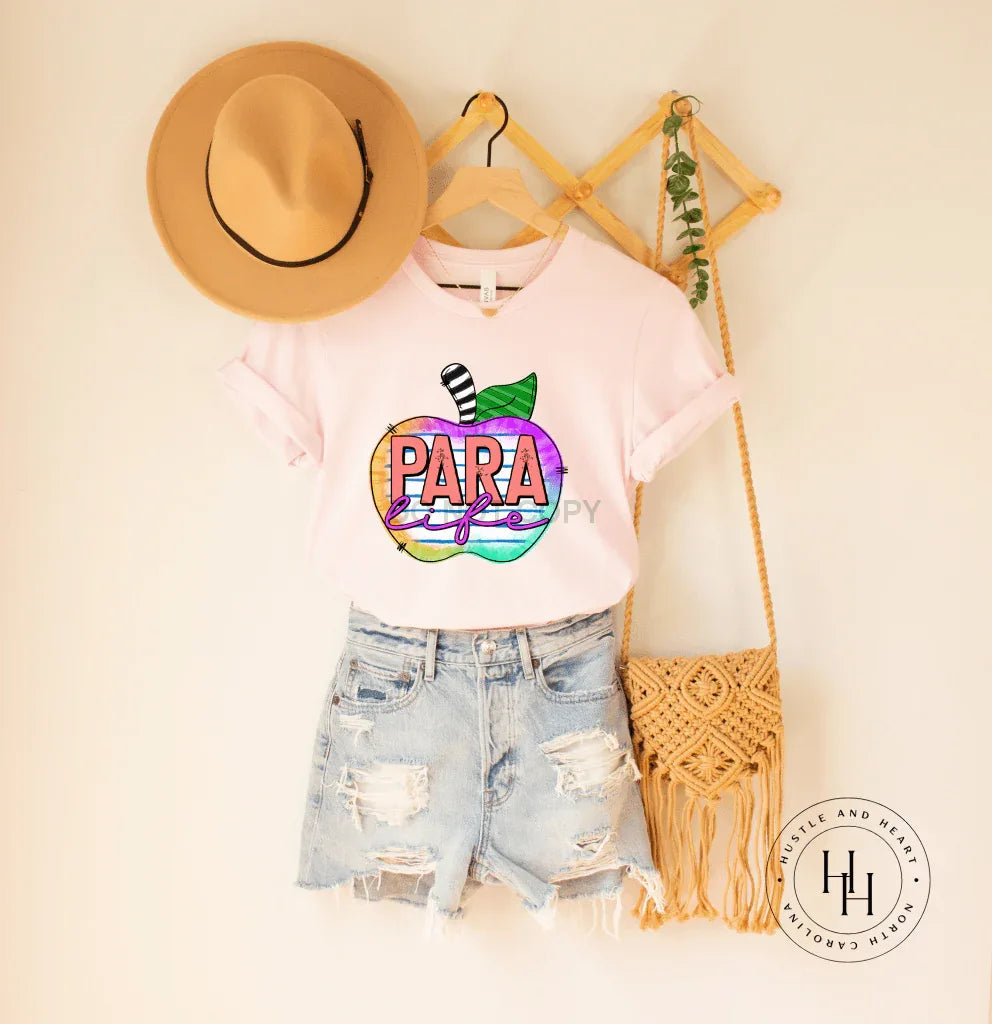 Para Life Apple Graphic Tee