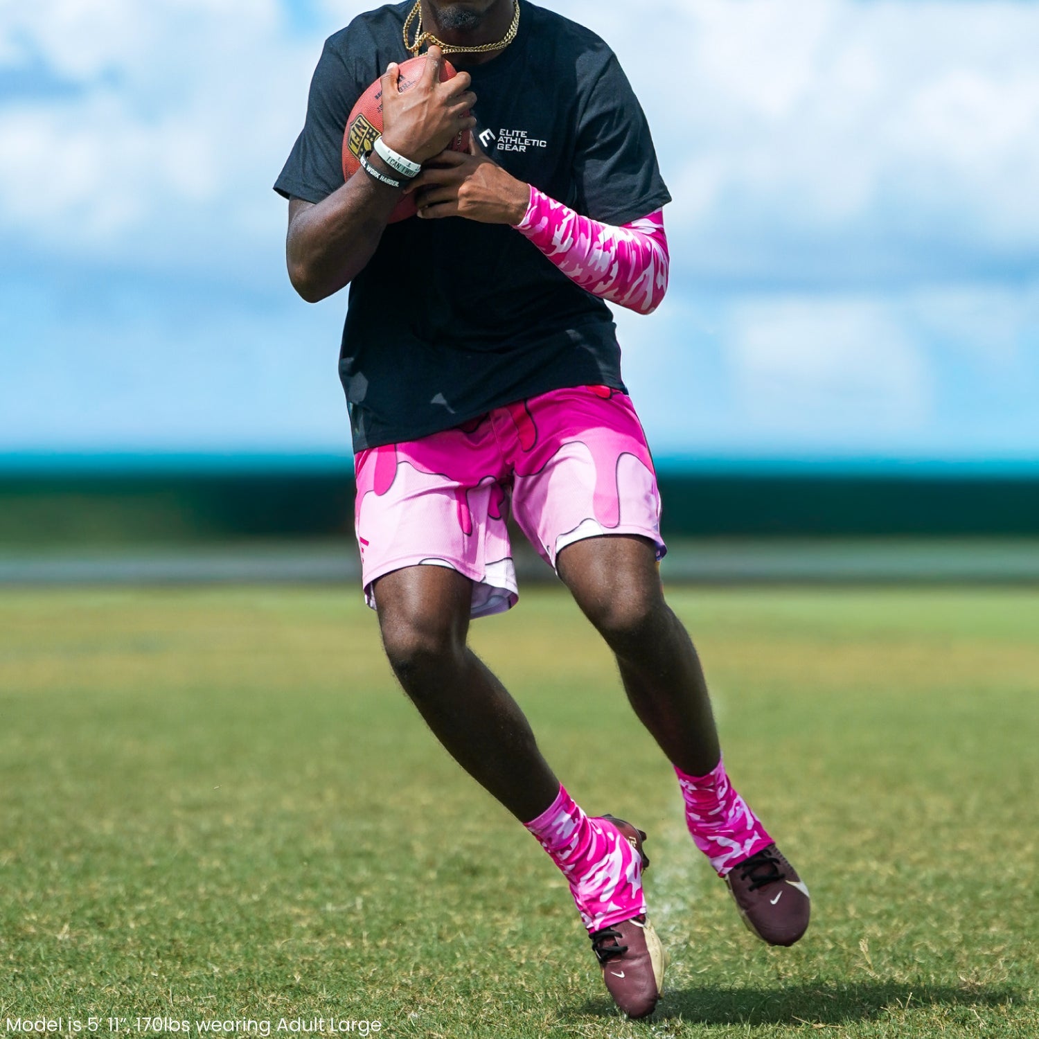 Pink Drippy Shorts