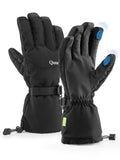 Outdoor Insulated Ski Gloves - Windproof Waterproof Touchscreen Compatible