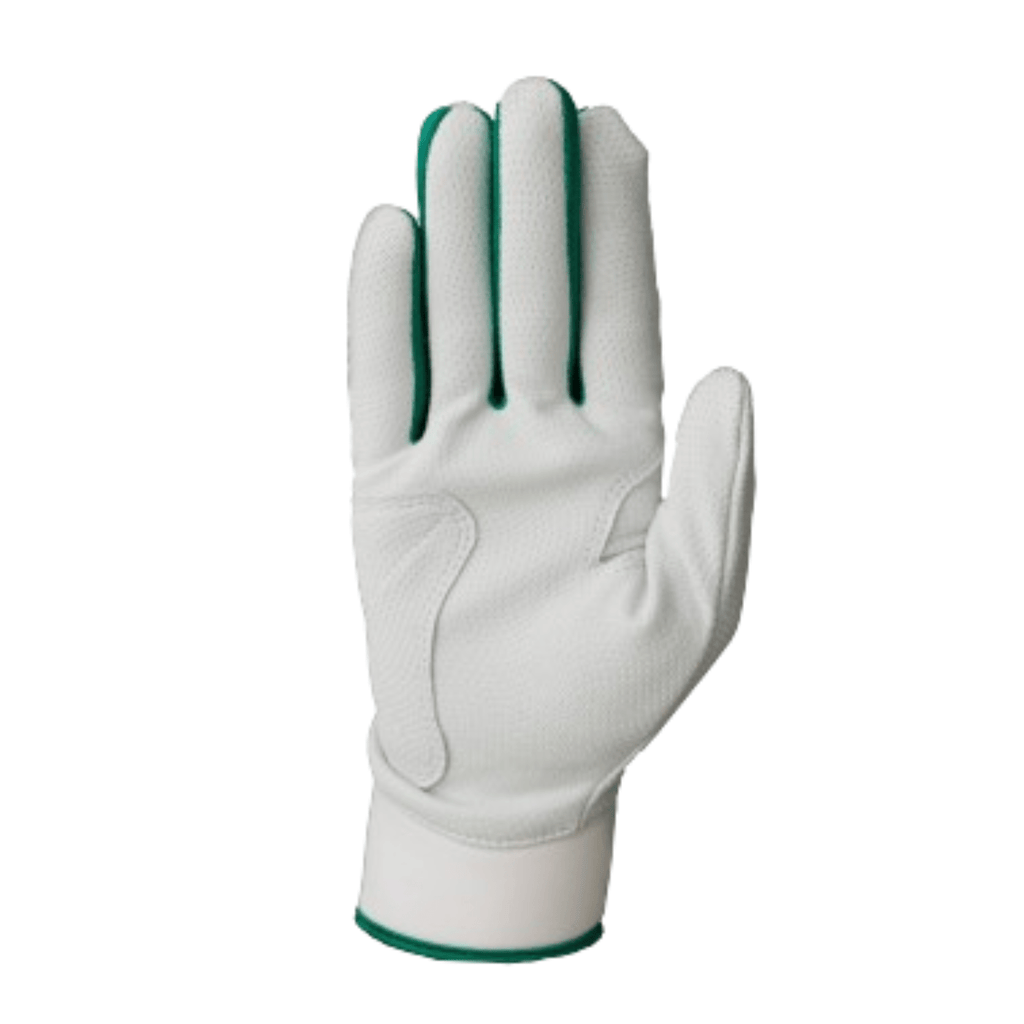 Resilient Championship Fastpitch Batting gloves - White and Green