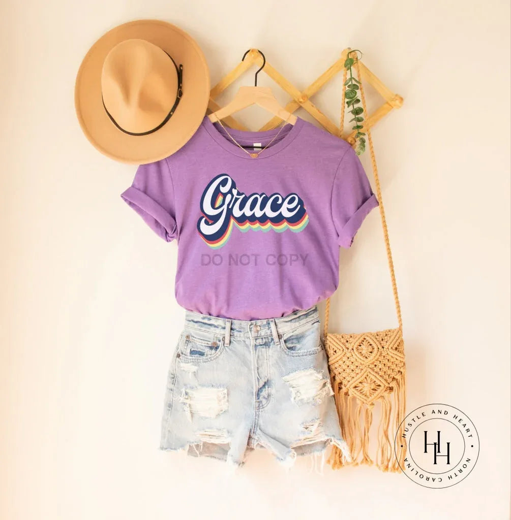 Retro Text Graphic Tee